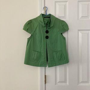 Worn once cute apple green or lime jacket